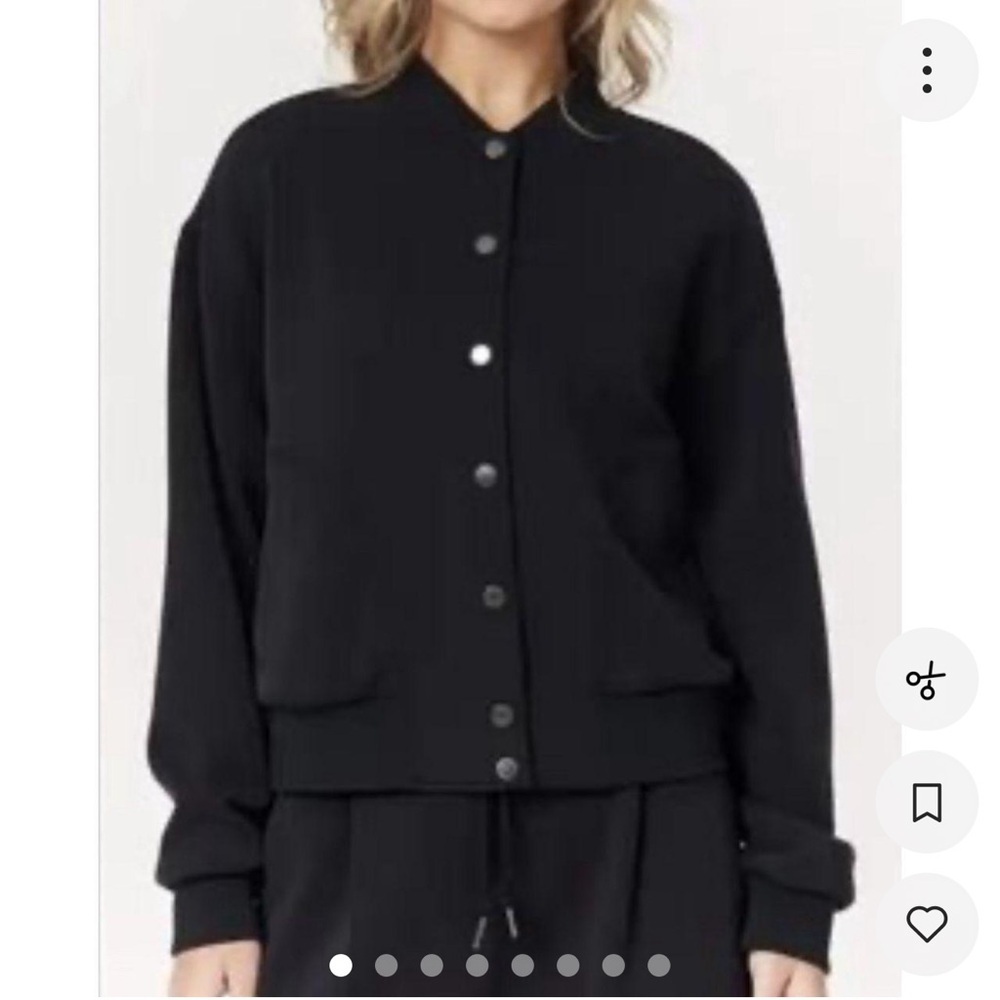 SCOTCH AND SODA AMSTERDAM BLACK BUTTON CARDIGAN! S
